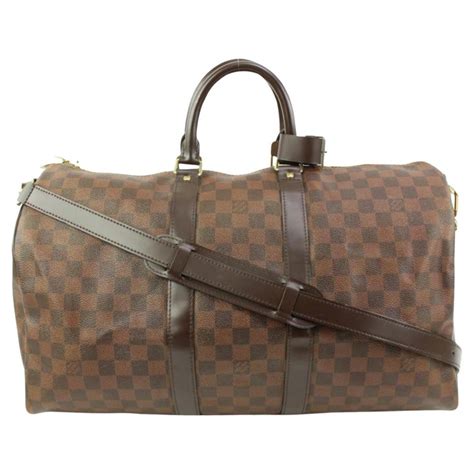 louis vuitton keepall bandouliere 45 damier duffle bag|lv keepall 45.